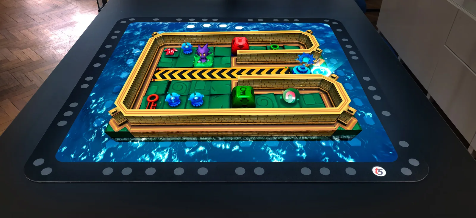 Chuck’s Challenge on a tabletop display