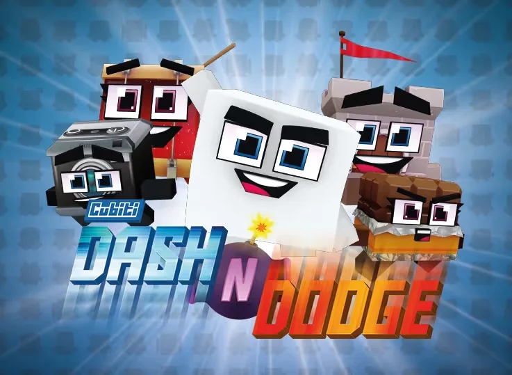 Cubiti Dash and Dodge character artwork