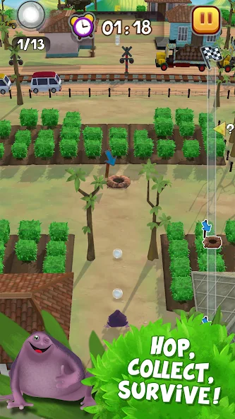 Save the Purple Frog mobile gameplay
