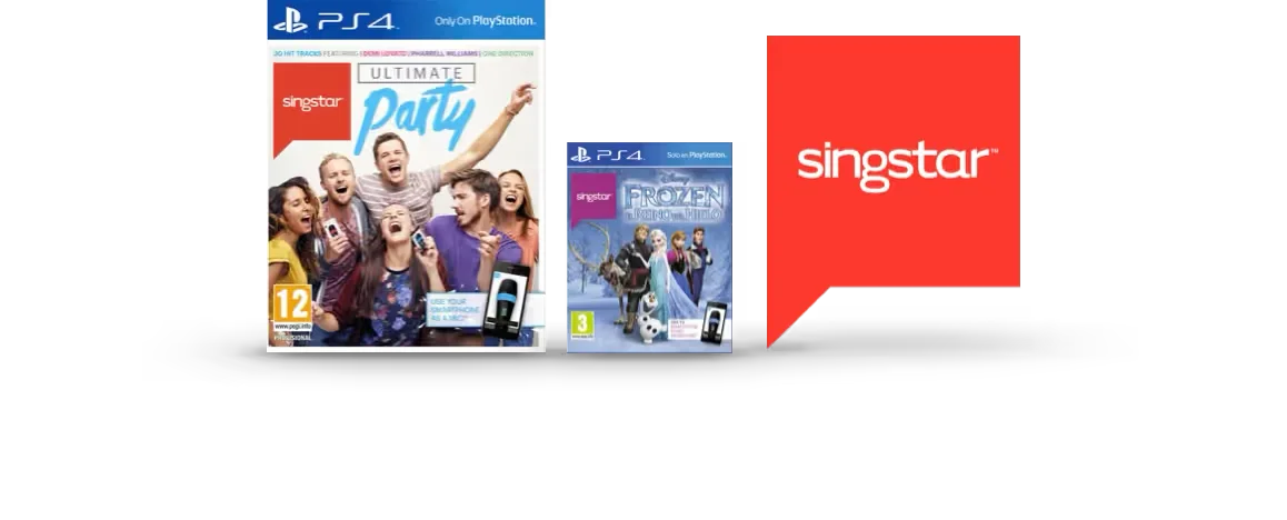 SingStar Ultimate Party game packaging