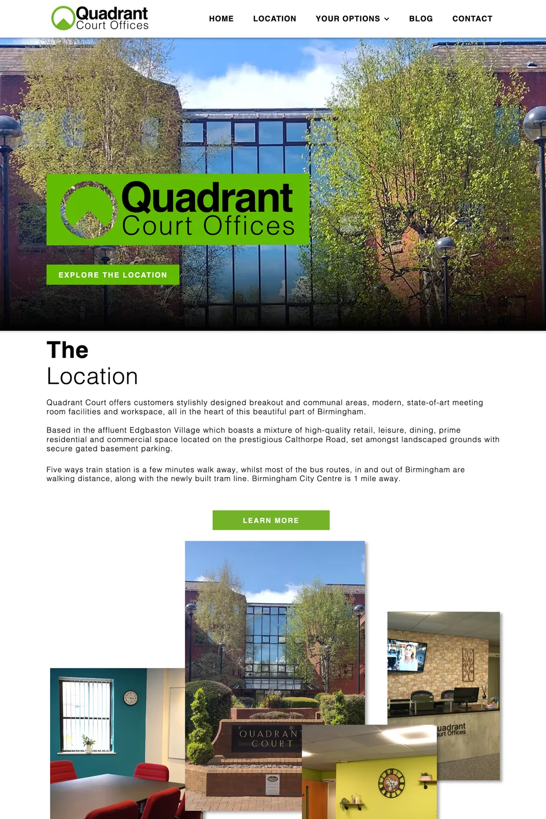 Quadrant Court commercial property website